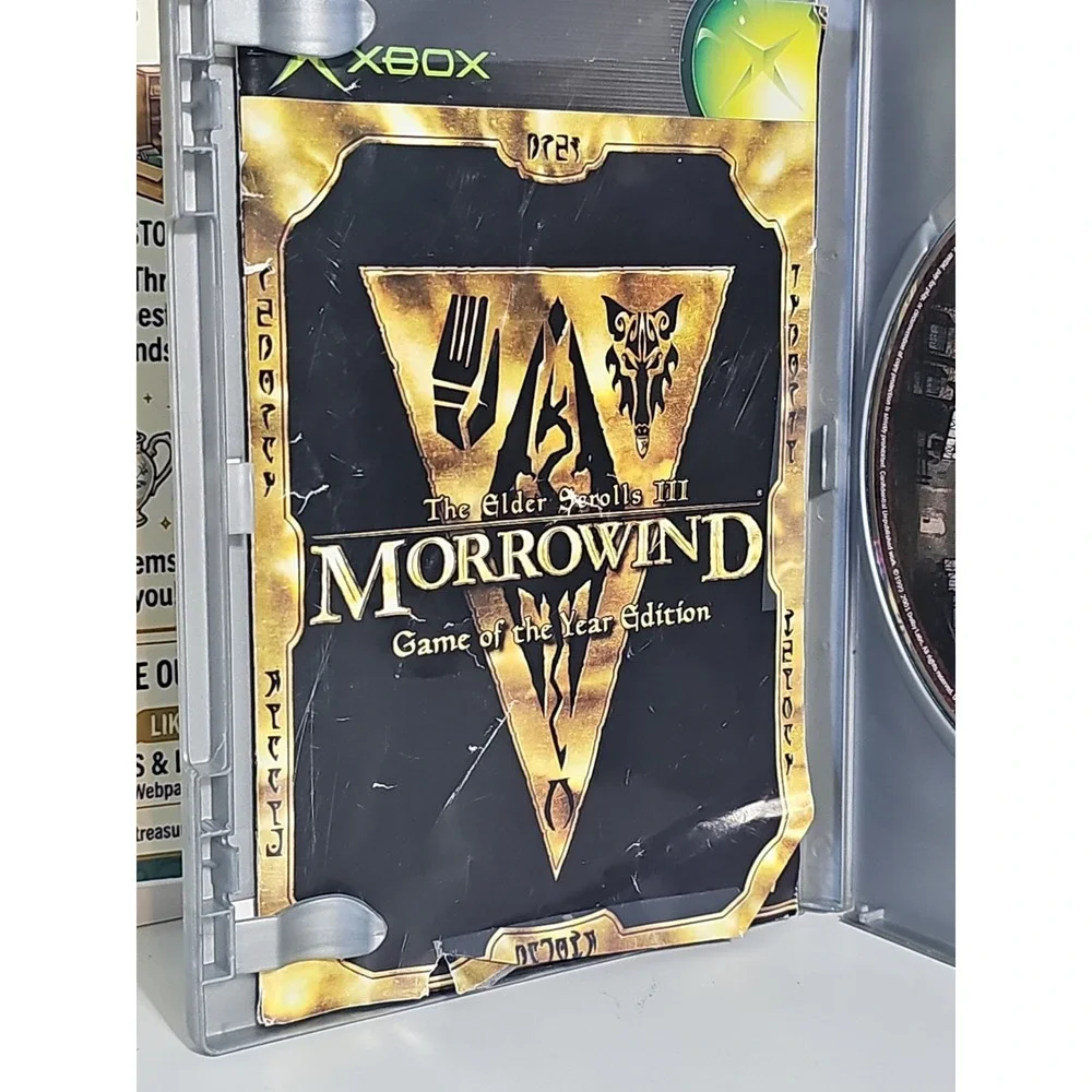 Elder Scrolls III: Morrowind -- Game of the Year Edition (Microsoft Xbox, 2003)